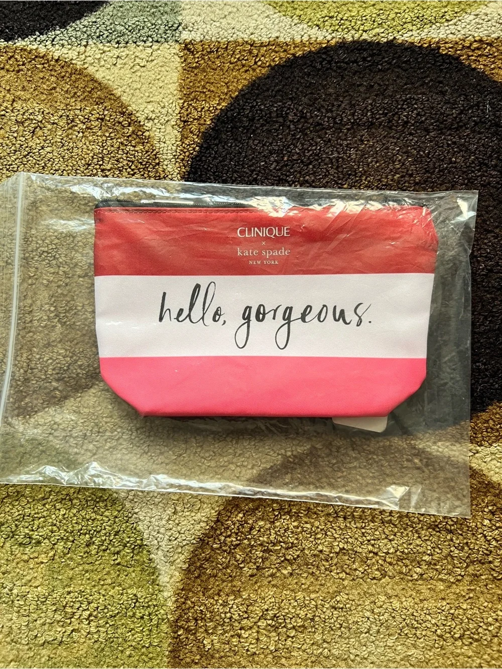 Clinique X Kate Spade tote set